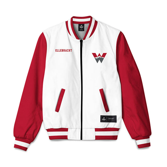 Western - NCAA Men's Track & Field : Aiden Ellebracht - Bomber Jacket-0