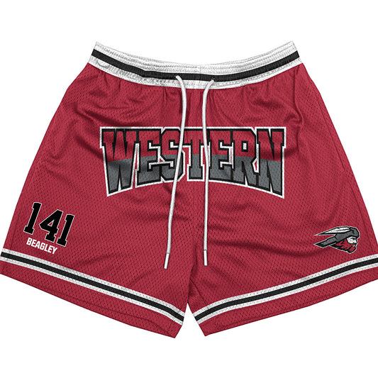 Western - NCAA Wrestling : Caiden Beagley - Shorts-0