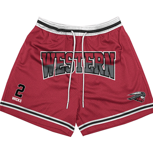 Western - NCAA Women's Basketball : Micah Wicks - Shorts-0