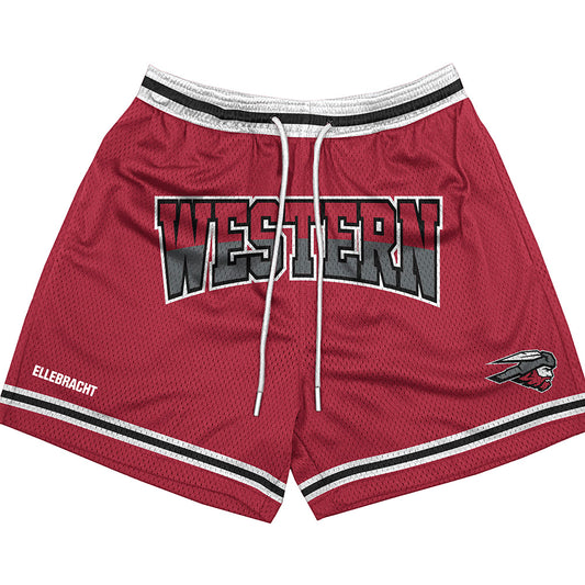 Western - NCAA Men's Track & Field : Aiden Ellebracht - Shorts-0