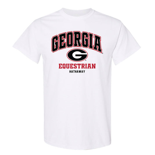 Georgia - NCAA Equestrian : Ava Hathaway - Sports Shersey T-Shirt-0