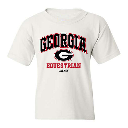 Georgia - NCAA Equestrian : Emma Lackey - Sports Shersey Youth T-Shirt-0