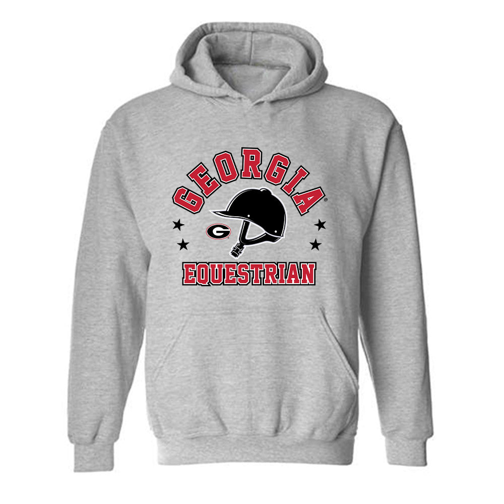 Georgia - NCAA Equestrian : Alyvia Dixon - Sports Shersey Hooded Sweatshirt-0
