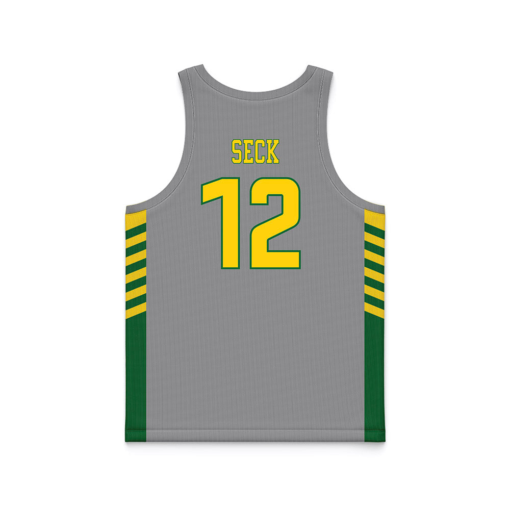 KYSU - NCAA Women's Basketball : Aminata Seck - Grey Basketball Jersey-1