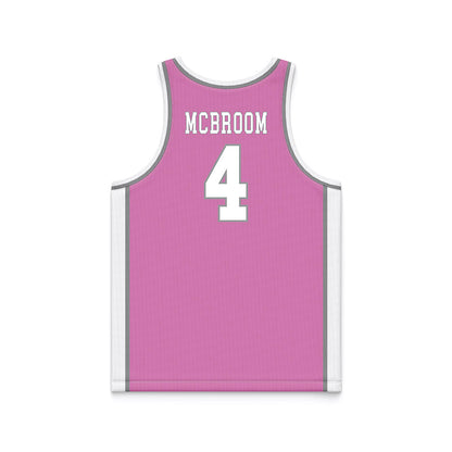 KYSU - NCAA Women's Basketball : Diara McBroom - Pink Basketball Jersey-1