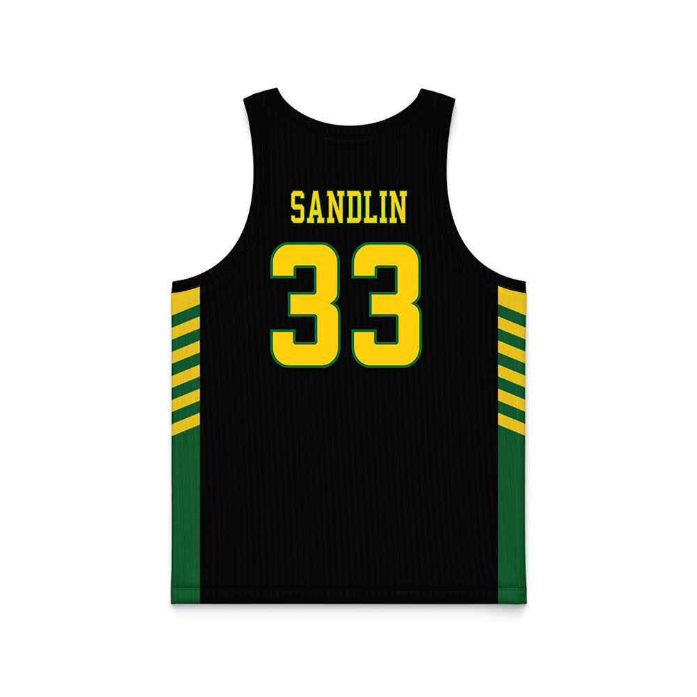 KYSU - NCAA Women's Basketball : Saniah Sandlin - Black Basketball Jersey-1