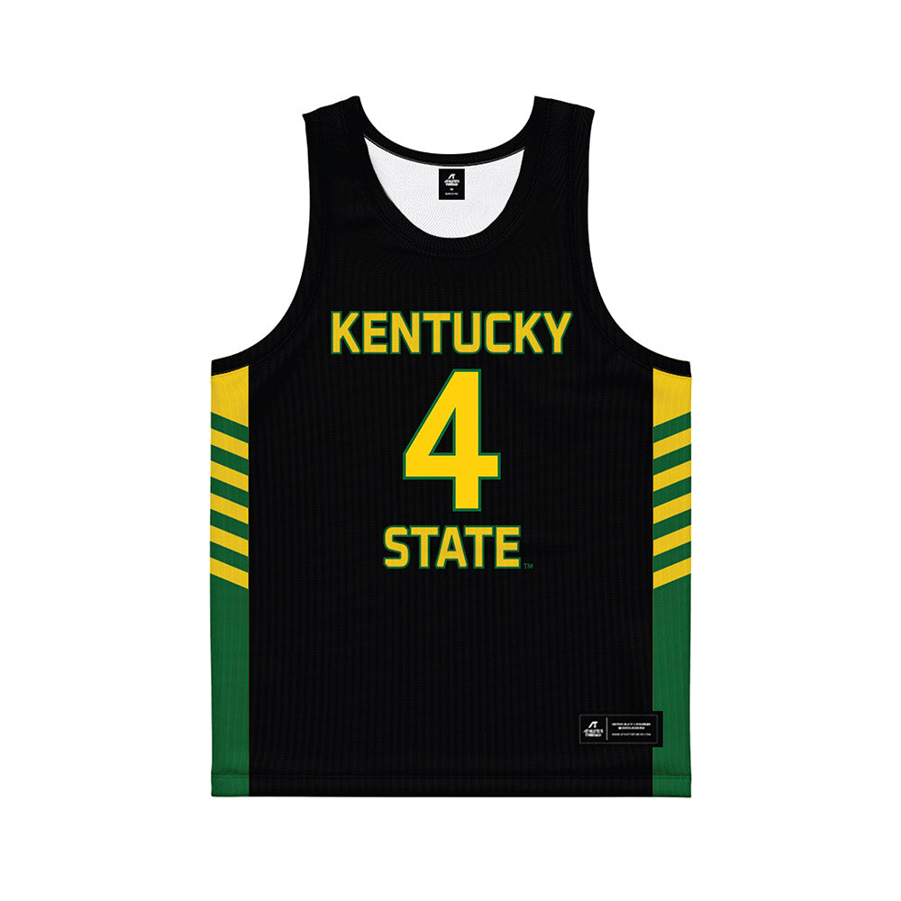 KYSU - NCAA Women's Basketball : Diara McBroom - Black Basketball Jersey-0