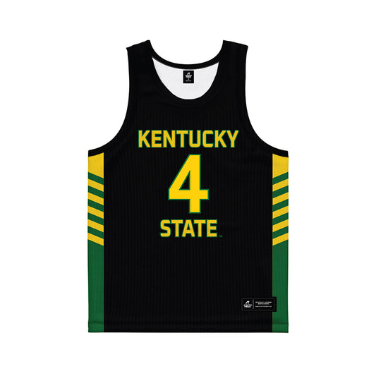KYSU - NCAA Women's Basketball : Diara McBroom - Black Basketball Jersey-0