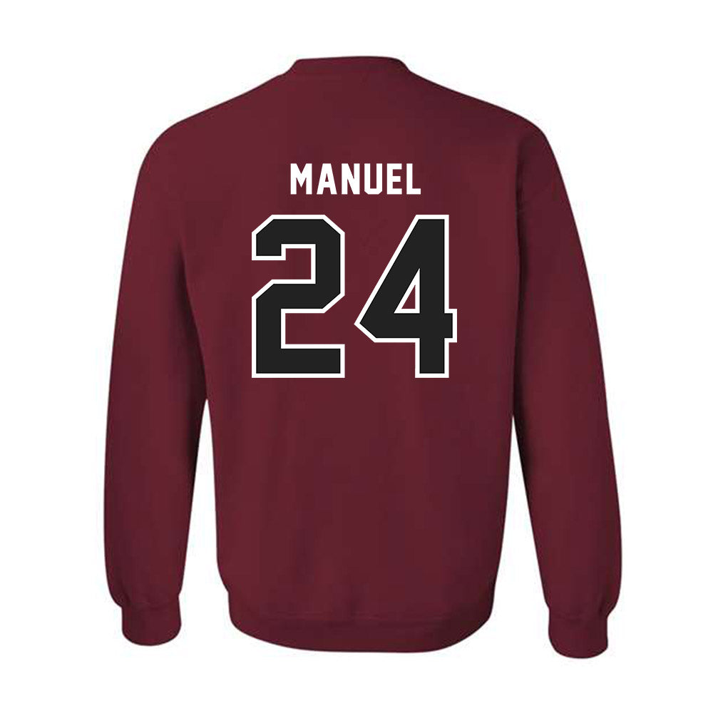 Lenoir Rhyne - NCAA Baseball : Mark Manuel - Classic Shersey Crewneck Sweatshirt-1