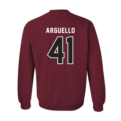 Lenoir Rhyne - NCAA Men's Soccer : Keowen Arguello - Classic Shersey Crewneck Sweatshirt-1