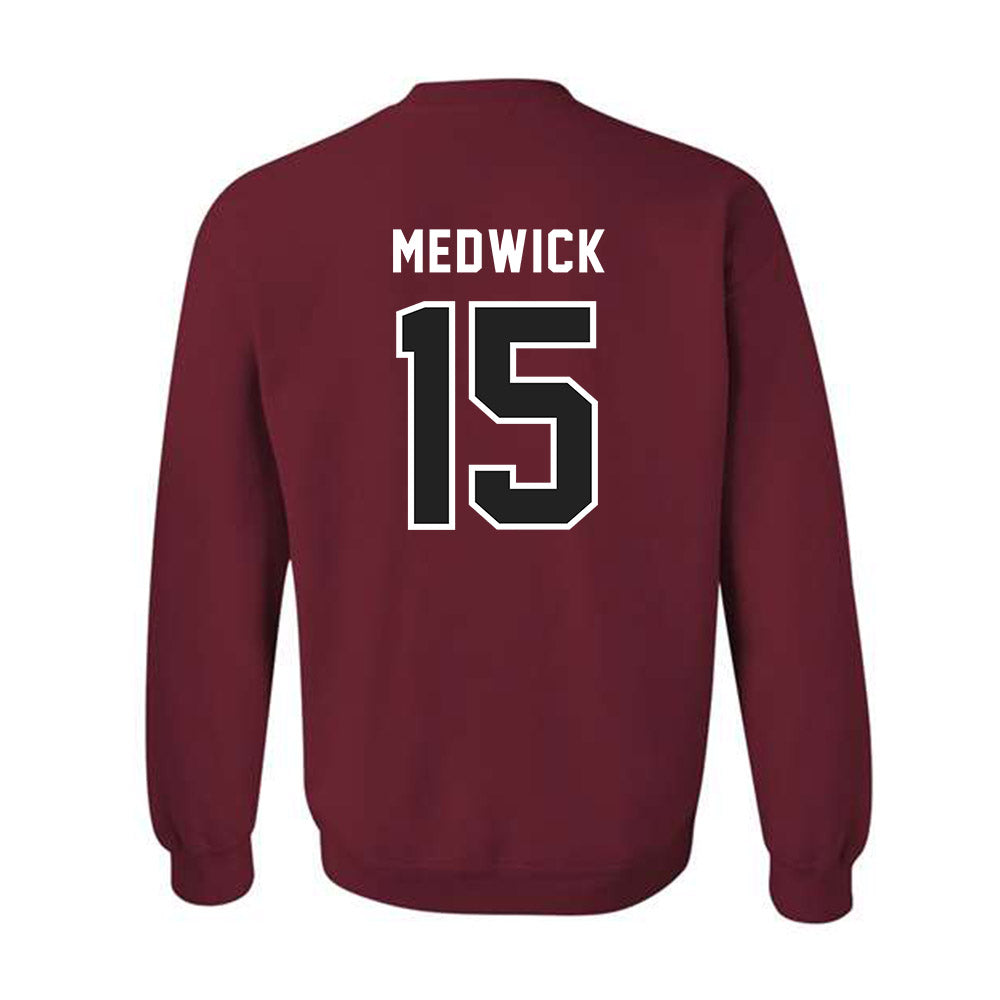 Lenoir Rhyne - NCAA Men's Lacrosse : Deacon Medwick - Classic Shersey Crewneck Sweatshirt-1