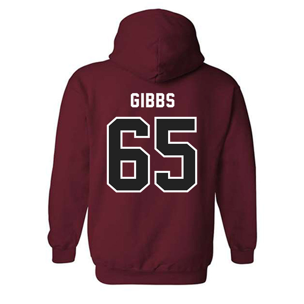 Lenoir Rhyne - NCAA Football : Breyon Gibbs - Classic Shersey Hooded Sweatshirt-1