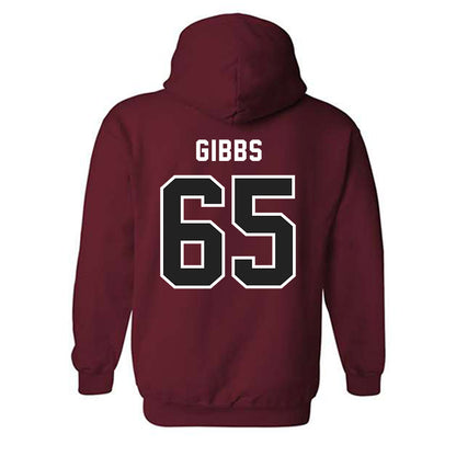 Lenoir Rhyne - NCAA Football : Breyon Gibbs - Classic Shersey Hooded Sweatshirt-1