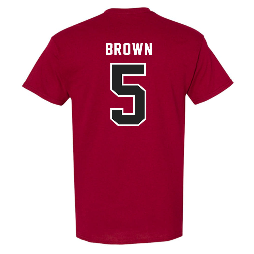 Lenoir Rhyne - NCAA Women's Basketball : Elyseia Brown - Classic Shersey T-Shirt-1