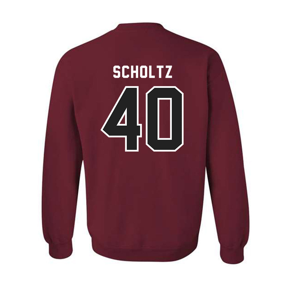 Lenoir Rhyne - NCAA Baseball : Larson Scholtz - Classic Shersey Crewneck Sweatshirt-1