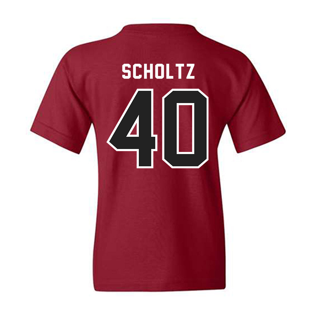 Lenoir Rhyne - NCAA Baseball : Larson Scholtz - Classic Shersey Youth T-Shirt-1
