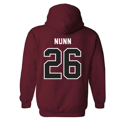 Lenoir Rhyne - NCAA Football : Justin Nunn - Classic Shersey Hooded Sweatshirt-1