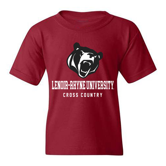 Lenoir Rhyne - NCAA Men's Cross Country : Cooper Geib - Classic Shersey Youth T-Shirt-0