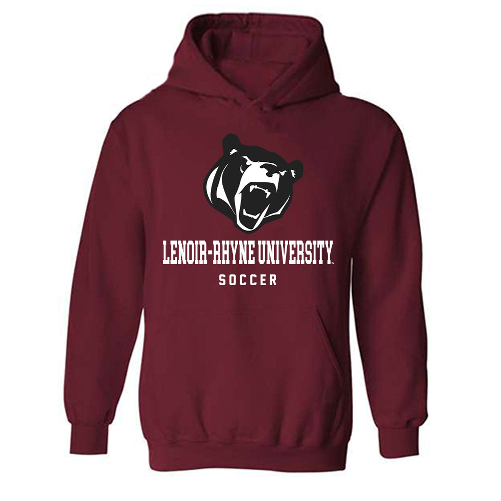 Lenoir Rhyne - NCAA Men's Soccer : Eli Kerley - Classic Shersey Hooded Sweatshirt-0