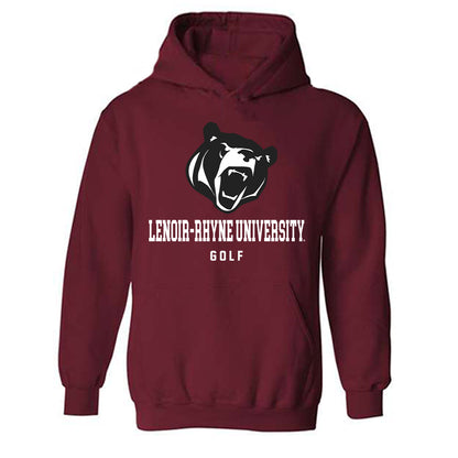 Lenoir Rhyne - NCAA Men's Golf : Hunter Vowell - Classic Shersey Hooded Sweatshirt-0