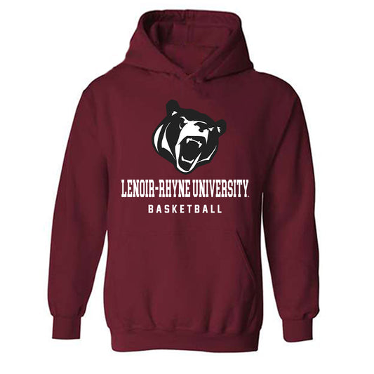Lenoir Rhyne - NCAA Men's Basketball : Chris Crudup - Classic Shersey Hooded Sweatshirt-0