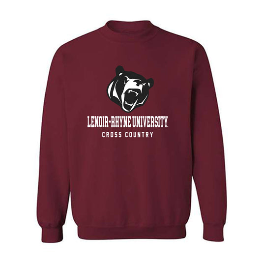 Lenoir Rhyne - NCAA Men's Cross Country : Cooper Geib - Classic Shersey Crewneck Sweatshirt-0