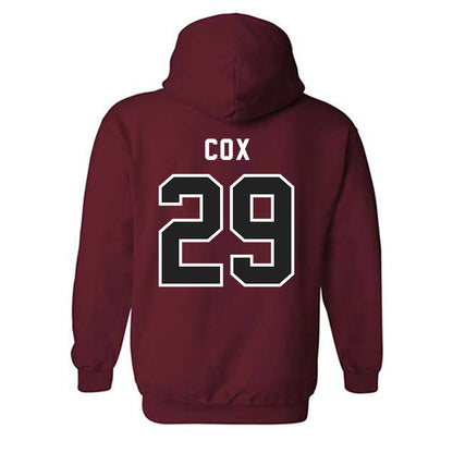 Lenoir Rhyne - NCAA Football : JCorey Cox - Classic Shersey Hooded Sweatshirt-1