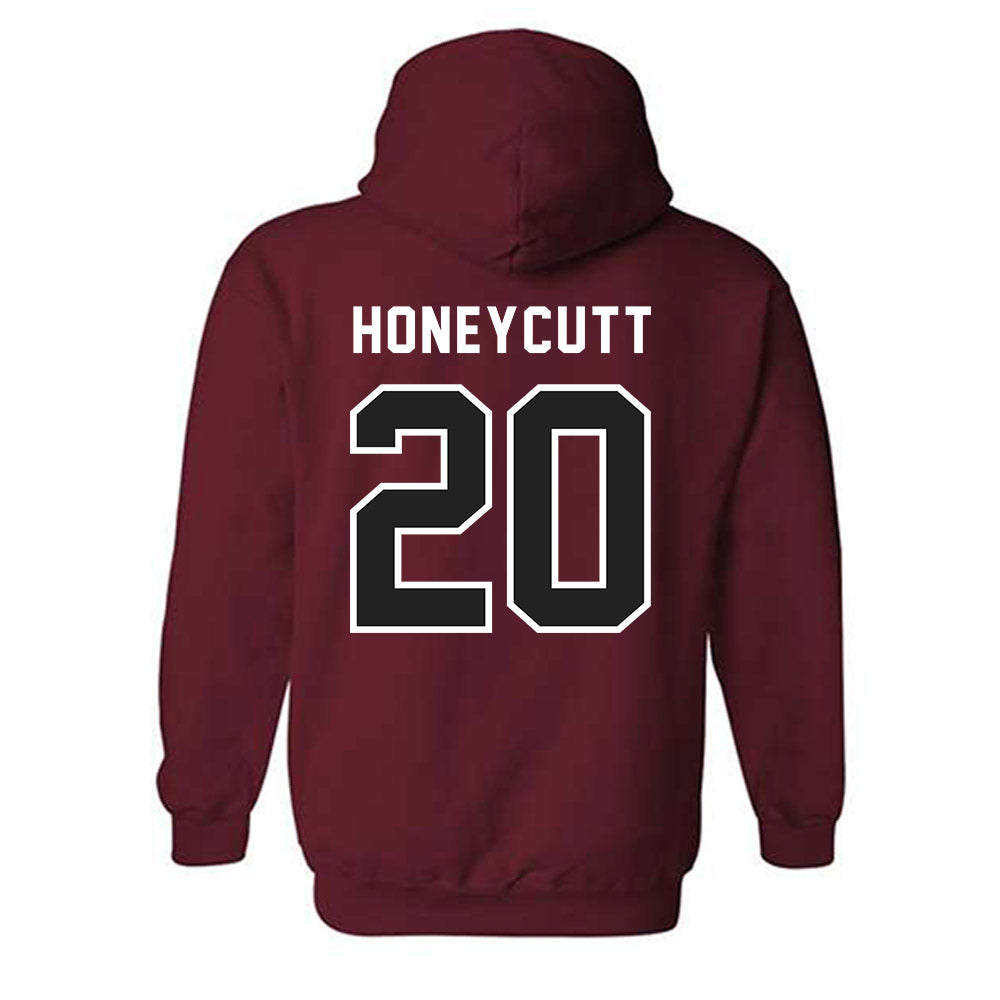 Lenoir Rhyne - NCAA Softball : Montana Honeycutt - Classic Shersey Hooded Sweatshirt-1