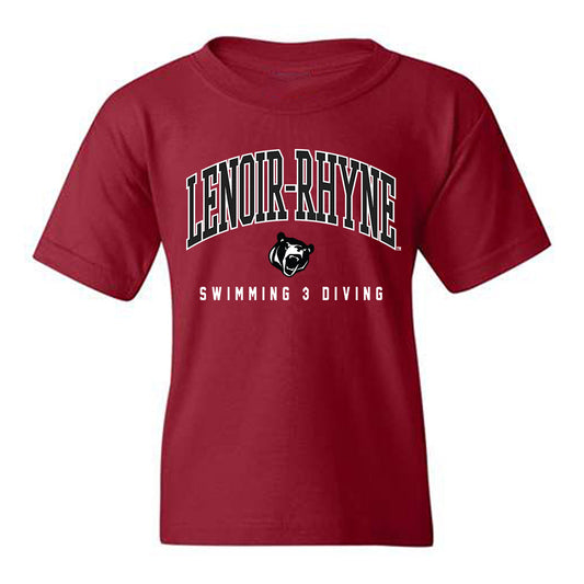 Lenoir Rhyne - NCAA Men's Swimming & Diving : Cooper Sledge - Classic Shersey Youth T-Shirt-0