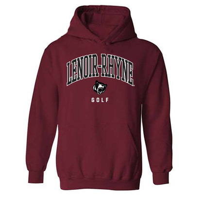 Lenoir Rhyne - NCAA Men's Golf : Matthew McDougall - Classic Shersey Hooded Sweatshirt-0
