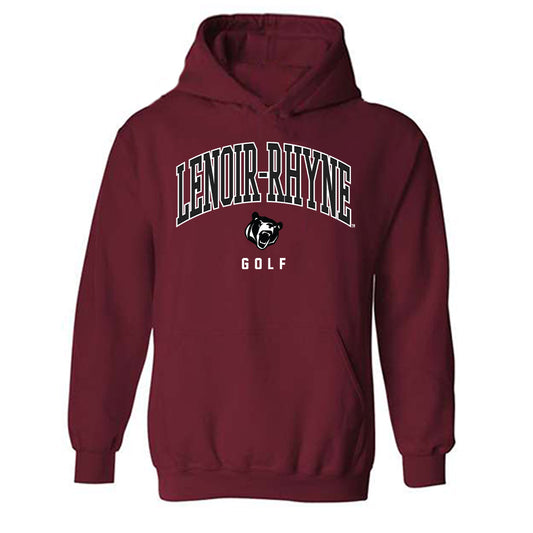 Lenoir Rhyne - NCAA Men's Golf : Matthew McDougall - Classic Shersey Hooded Sweatshirt-0