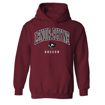 Lenoir Rhyne - NCAA Men's Soccer : Eli Kerley - Classic Shersey Hooded Sweatshirt-0