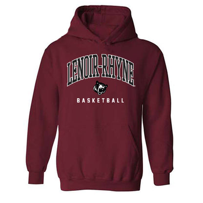 Lenoir Rhyne - NCAA Men's Basketball : Blessin Kimble - Classic Shersey Hooded Sweatshirt-0