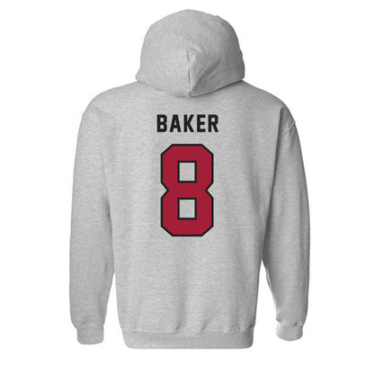 Lenoir Rhyne - NCAA Football : Shamar Baker - Classic Shersey Hooded Sweatshirt-1