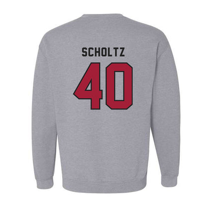 Lenoir Rhyne - NCAA Baseball : Larson Scholtz - Classic Shersey Crewneck Sweatshirt-1
