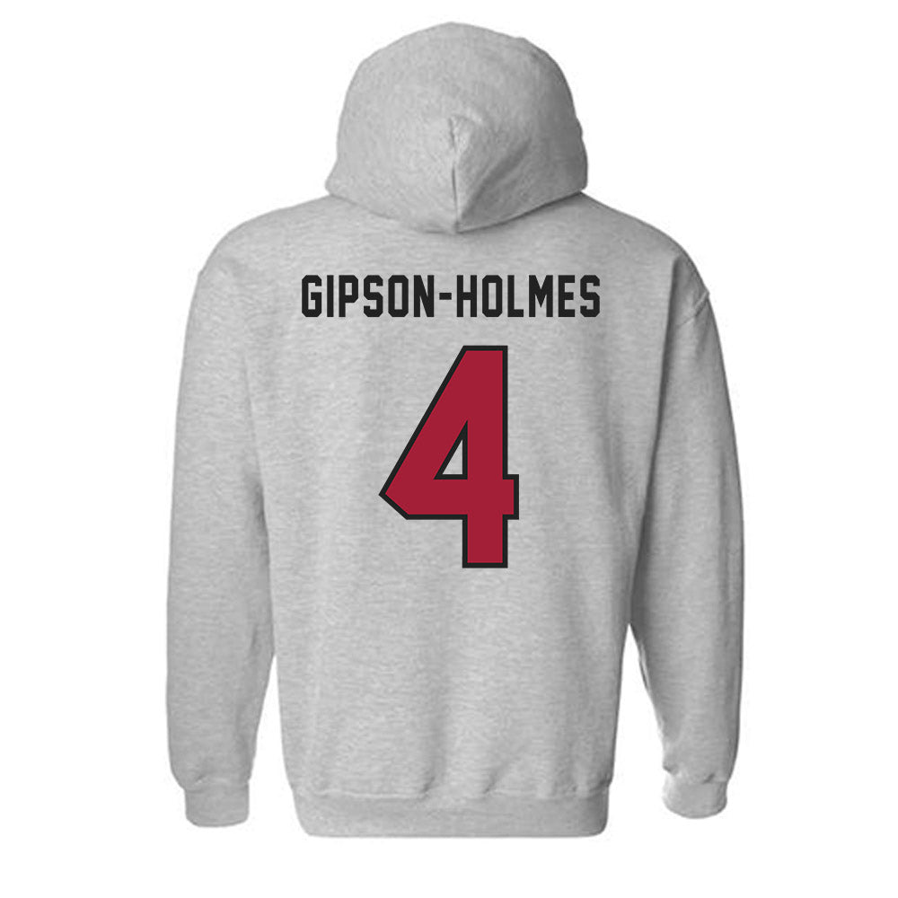 Lenoir Rhyne - NCAA Football : Javian Gipson-Holmes - Classic Shersey Hooded Sweatshirt-1