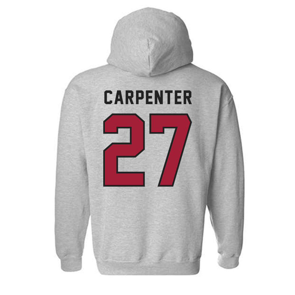 Lenoir Rhyne - NCAA Baseball : Holden Carpenter - Classic Shersey Hooded Sweatshirt-1