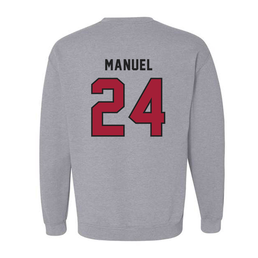 Lenoir Rhyne - NCAA Baseball : Mark Manuel - Classic Shersey Crewneck Sweatshirt-1