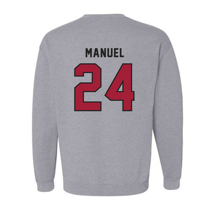 Lenoir Rhyne - NCAA Baseball : Mark Manuel - Classic Shersey Crewneck Sweatshirt-1