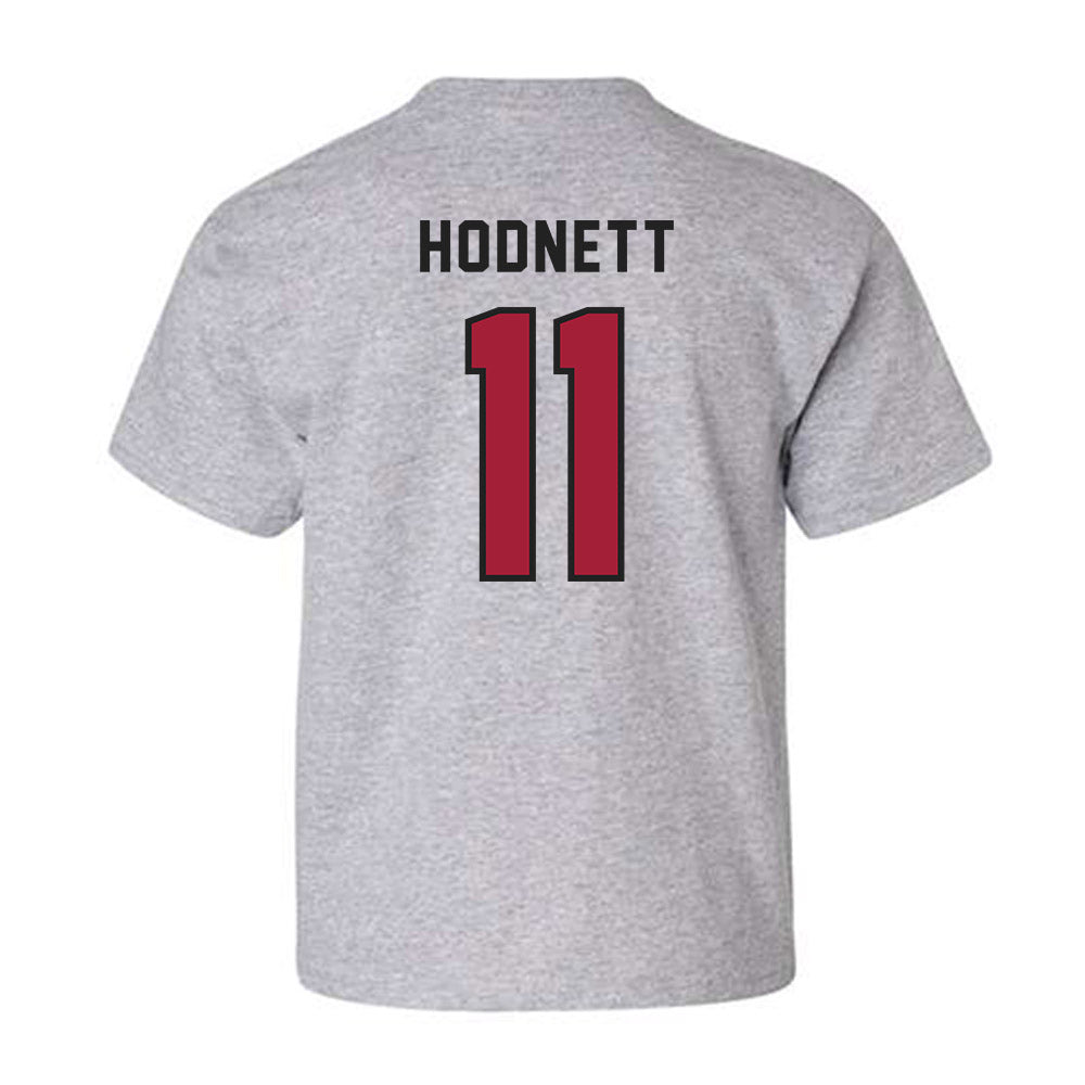 Lenoir Rhyne - NCAA Men's Basketball : Junior Hodnett - Classic Shersey Youth T-Shirt-1