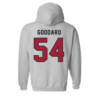 Lenoir Rhyne - NCAA Men's Lacrosse : Nolan Goddard - Classic Shersey Hooded Sweatshirt-1