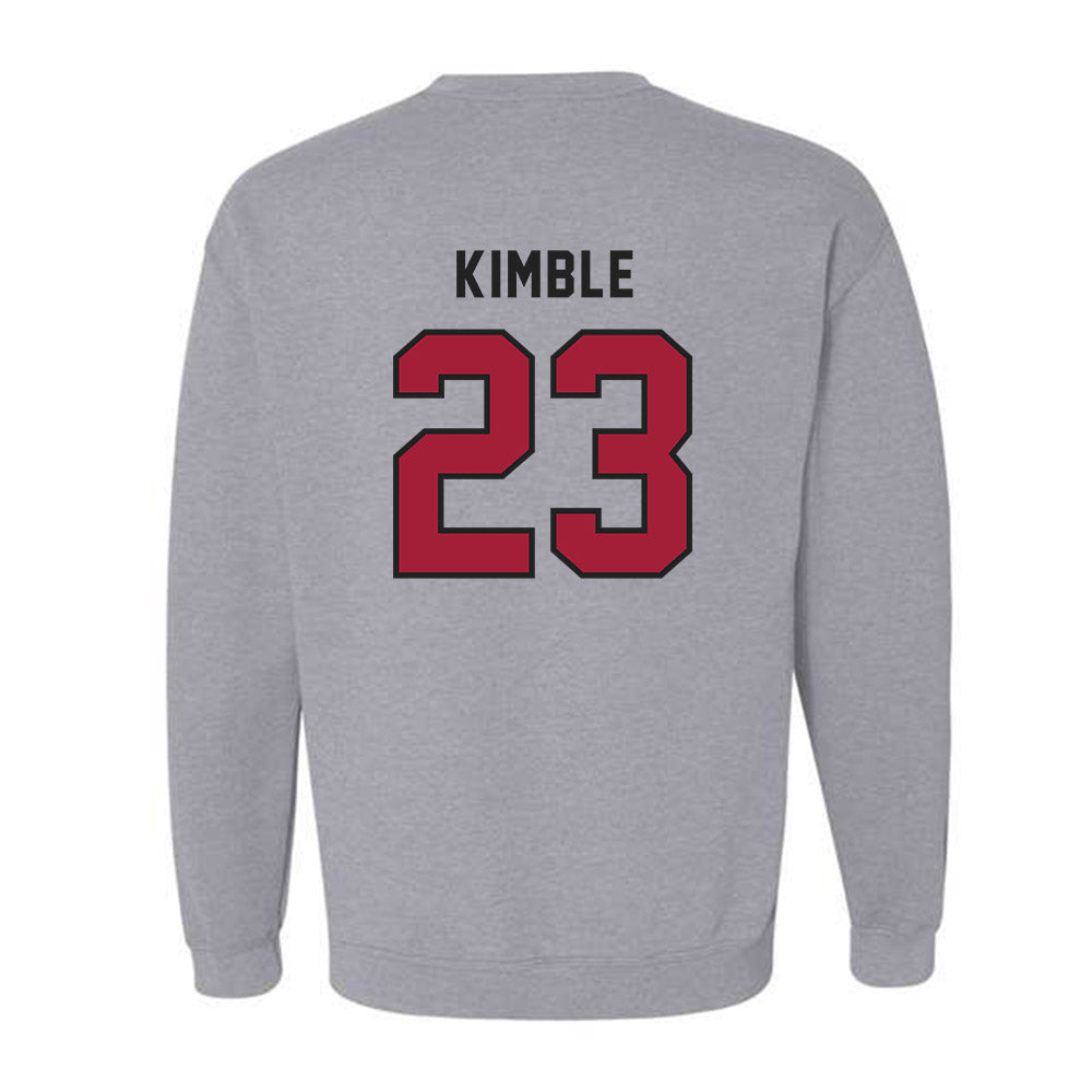 Lenoir Rhyne - NCAA Men's Basketball : Blessin Kimble - Classic Shersey Crewneck Sweatshirt-1
