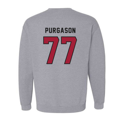 Lenoir Rhyne - NCAA Football : Cade Purgason - Classic Shersey Crewneck Sweatshirt-1