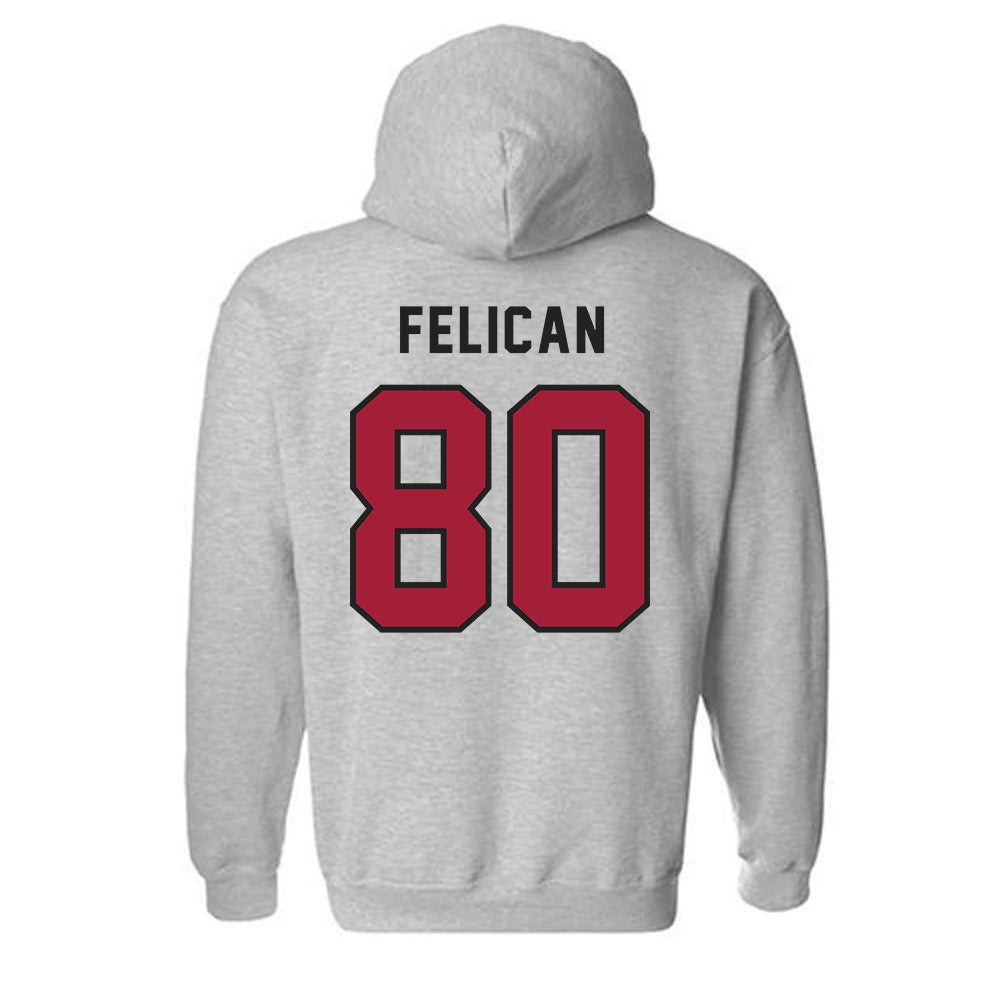 Lenoir Rhyne - NCAA Football : Legend Felican - Classic Shersey Hooded Sweatshirt-1