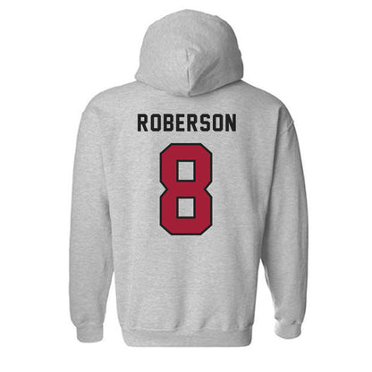 Lenoir Rhyne - NCAA Football : Tye Roberson - Classic Shersey Hooded Sweatshirt-1