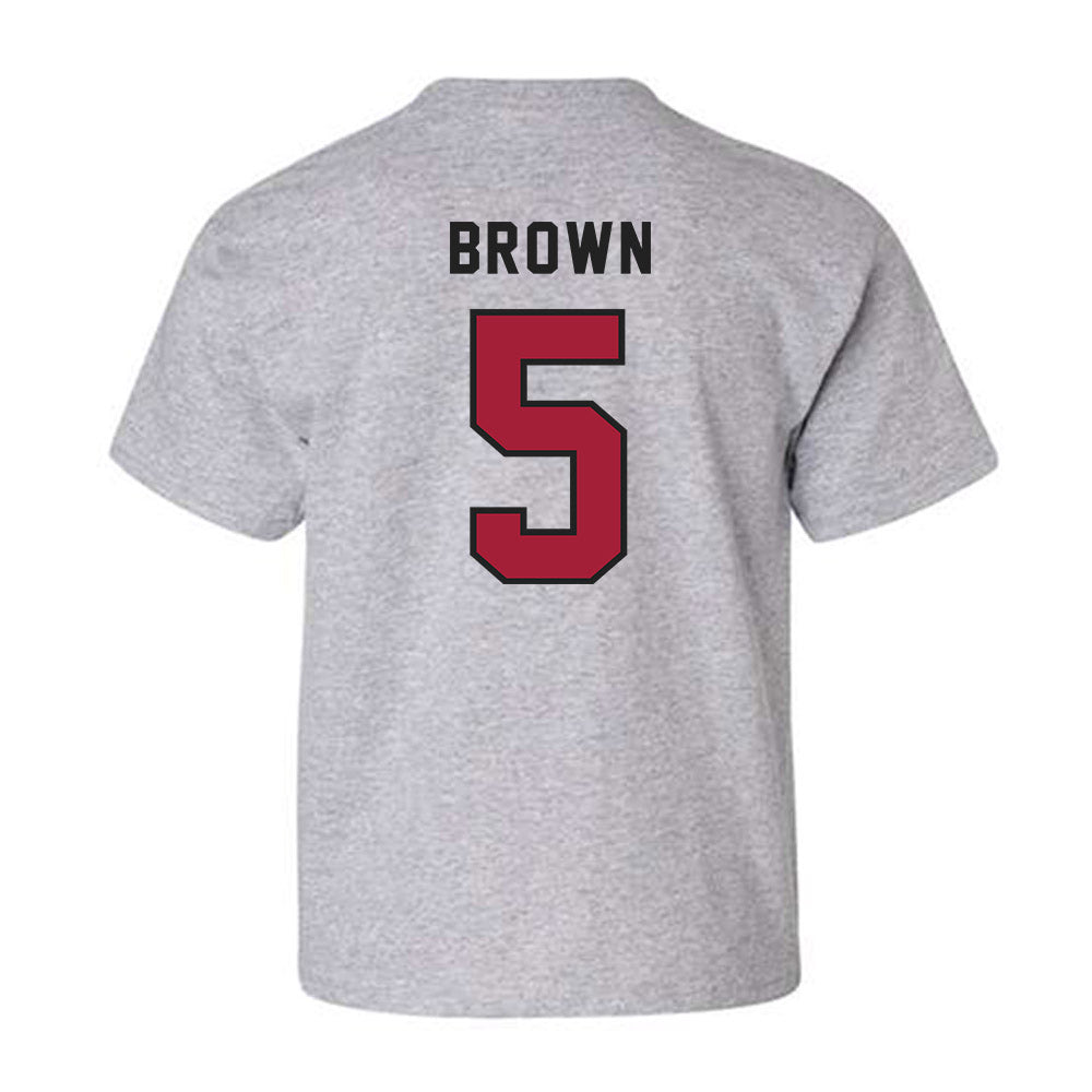 Lenoir Rhyne - NCAA Women's Basketball : Elyseia Brown - Classic Shersey Youth T-Shirt-1