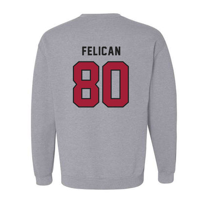 Lenoir Rhyne - NCAA Football : Legend Felican - Classic Shersey Crewneck Sweatshirt-1