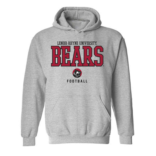 Lenoir Rhyne - NCAA Football : LJ Turner - Classic Shersey Hooded Sweatshirt-0