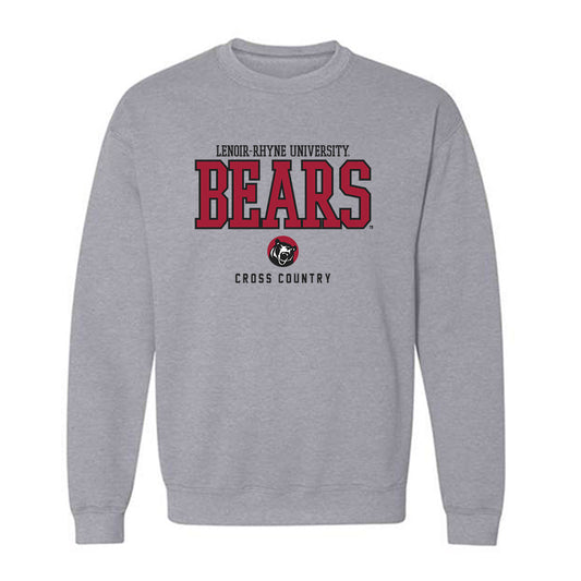 Lenoir Rhyne - NCAA Men's Cross Country : Cooper Geib - Classic Shersey Crewneck Sweatshirt-0