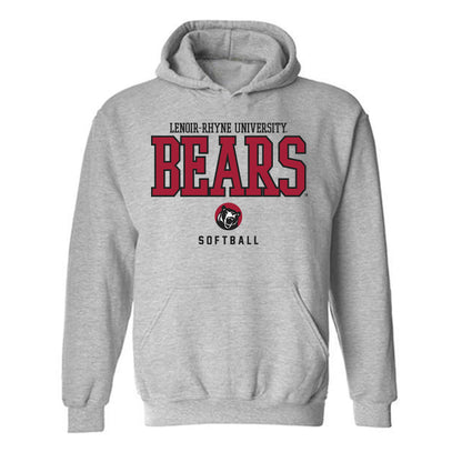 Lenoir Rhyne - NCAA Softball : Ryleigh Pinnix - Classic Shersey Hooded Sweatshirt-0